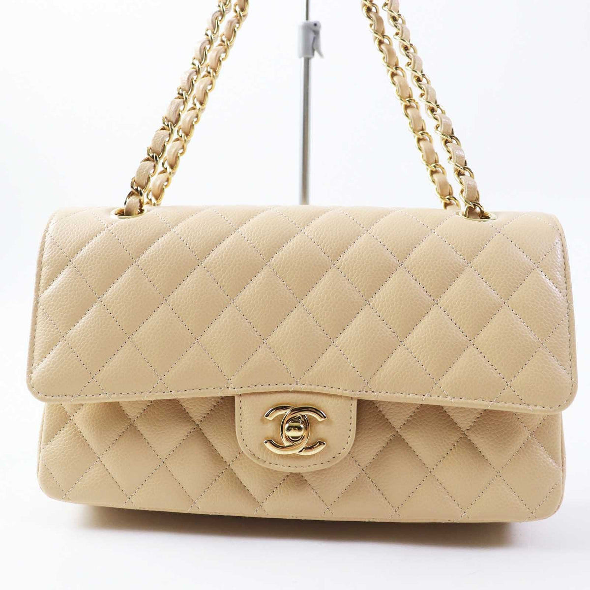 Chanel Caviar Skin Shoulder Bag
