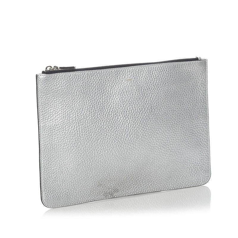 Fendi Leather Clutch Bag