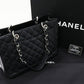 Chanel Caviar Skin GST Large Shopping Bag 2way Bag A50995