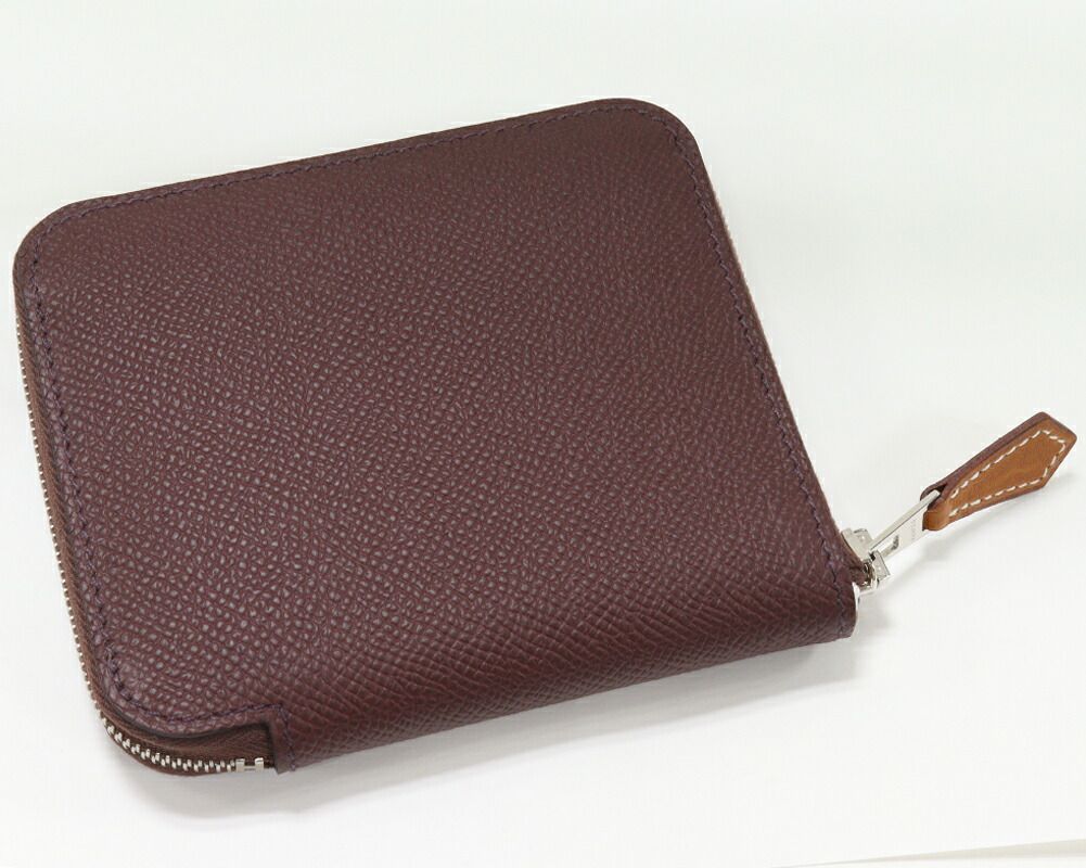 Hermes Azap Compact Silk In Epsom Coin Case