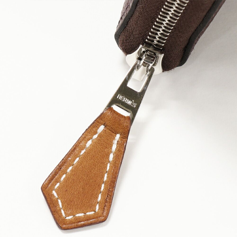 Hermes Azap Compact Silk In Epsom Coin Case