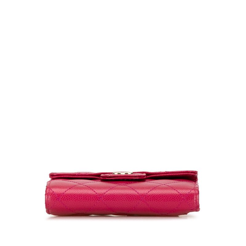 Chanel Classic Small Flap Wallet Caviar Bifold Wallet