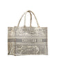 Dior Book Tote Toile de Jouy Canvas Tote Bag