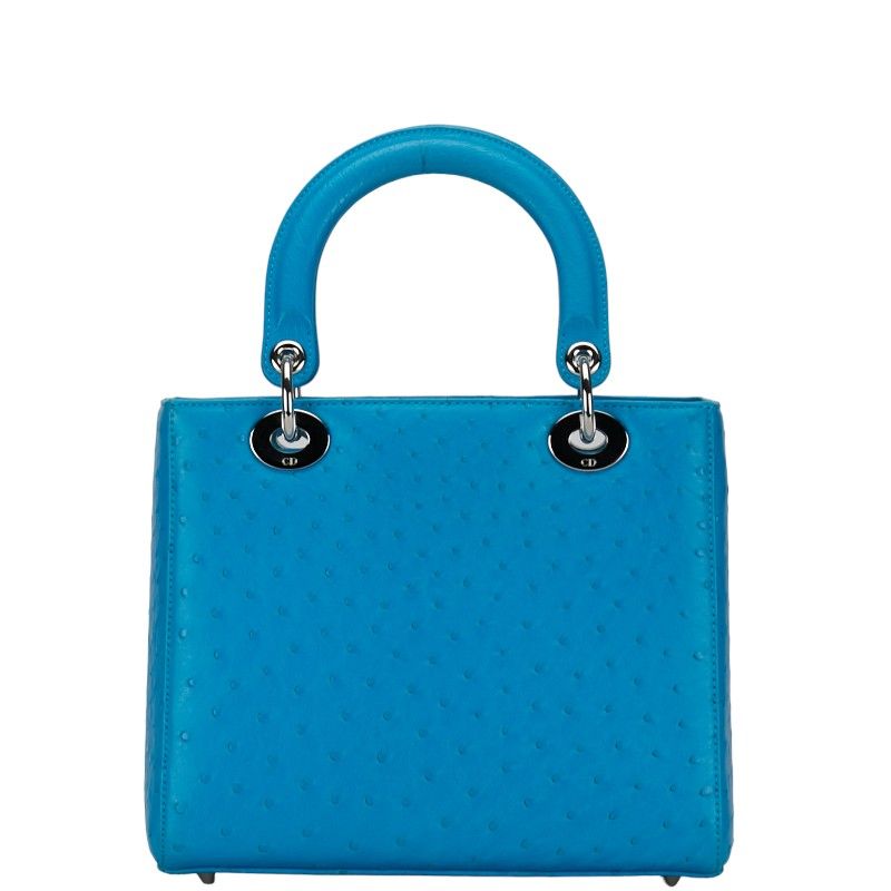 Dior Lady Dior Ostrich 2way Bag