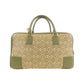 Loewe Amazona Quilted Canvas Calf Handbag