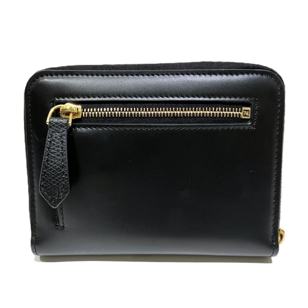 Fendi FF Diamond Calf Leather Wallet