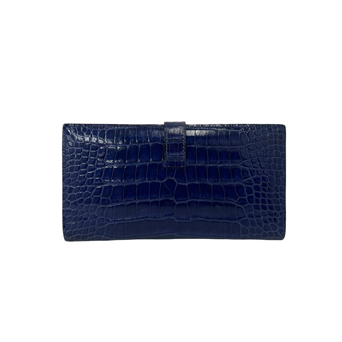 Hermes Bearn Alligator Long Wallet