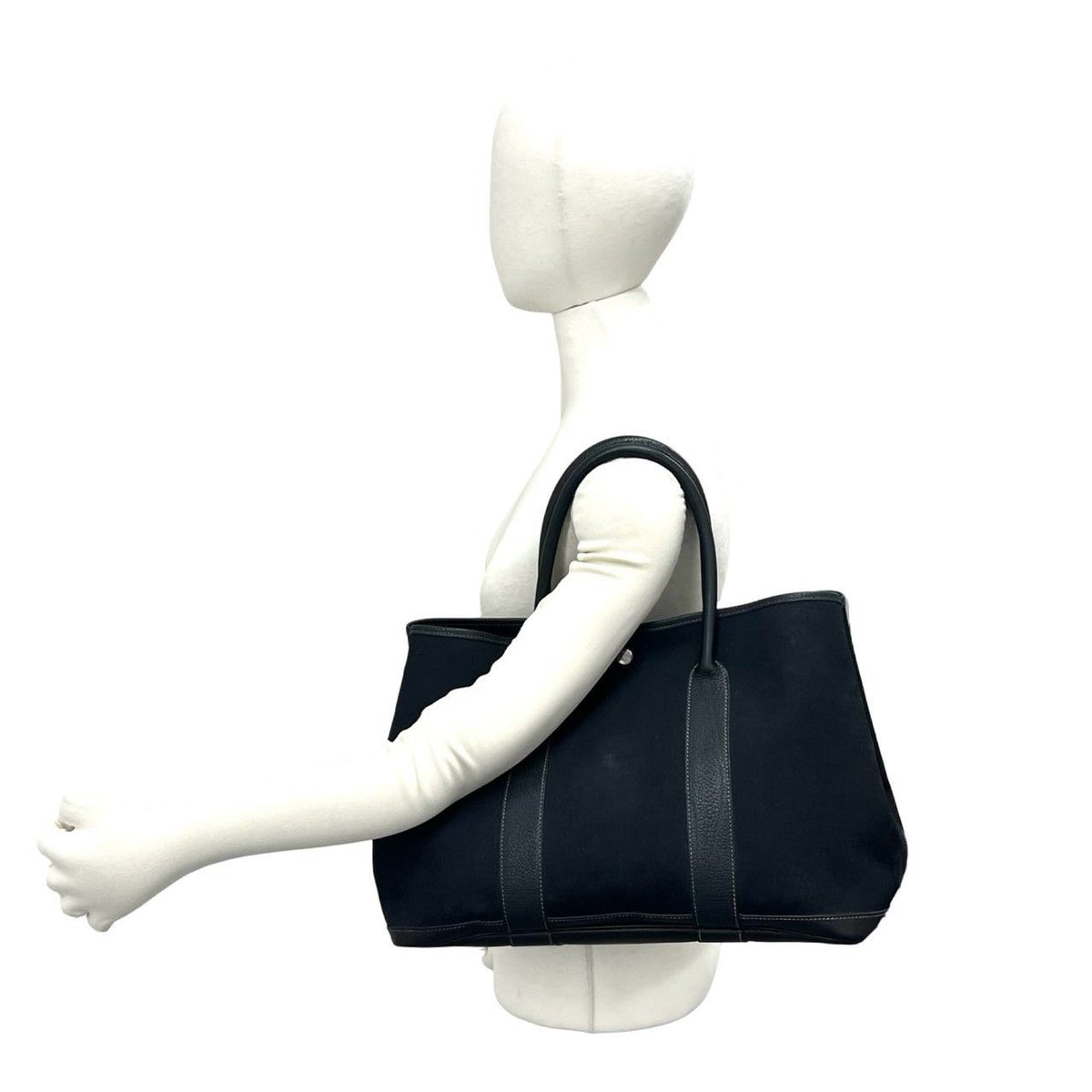 Hermes Garden Party PM Toile Officier Negonda Tote Bag