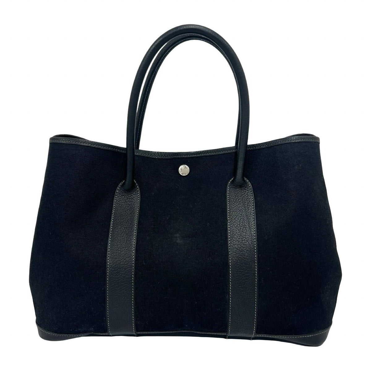 Hermes Garden Party PM Toile Officier Negonda Tote Bag