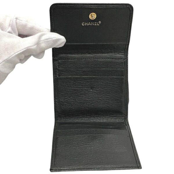 Chanel Leather Compact Wallet