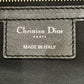 Christian Dior Panarea Cannage Canvas Leather Tote Bag