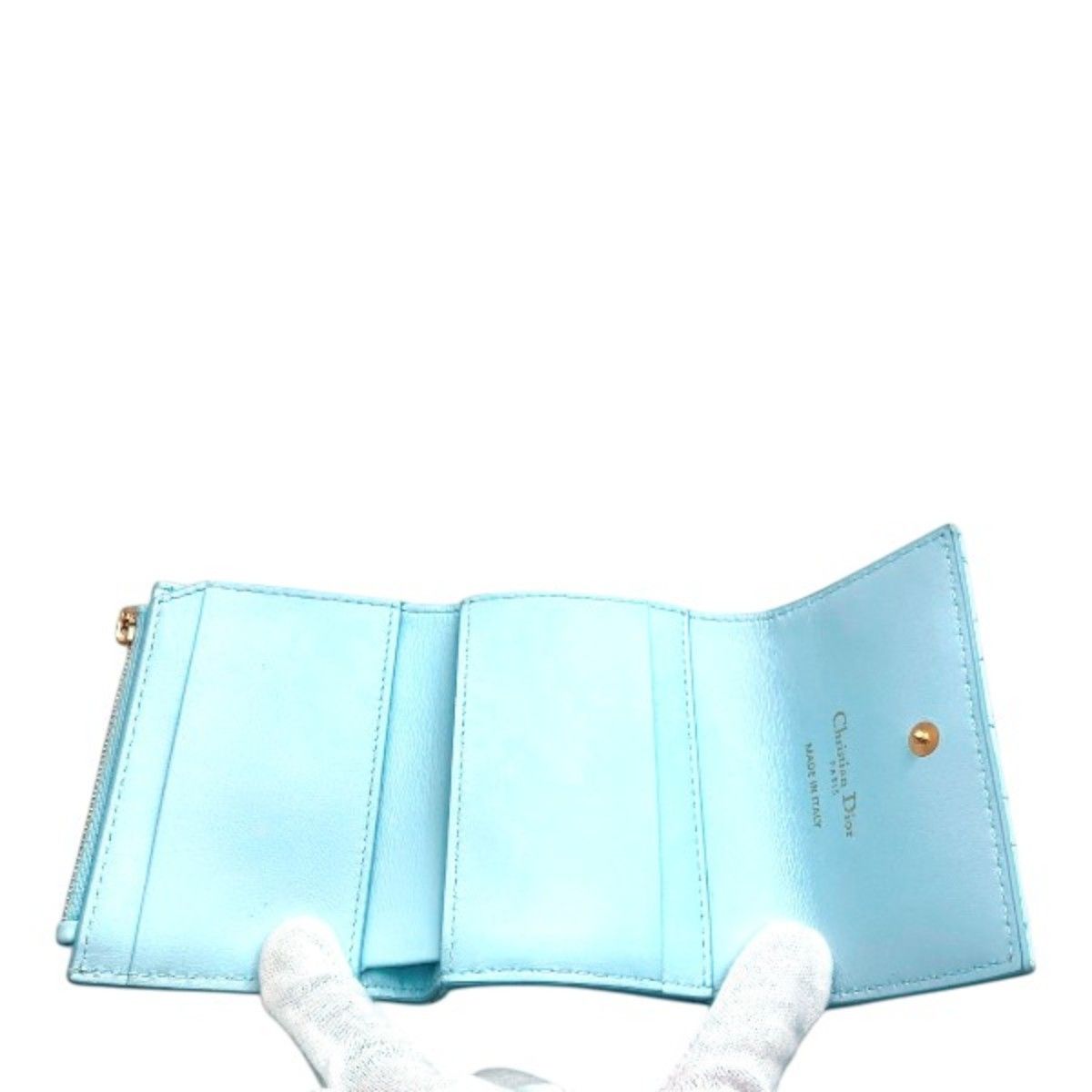 Dior Lambskin Trifold Wallet