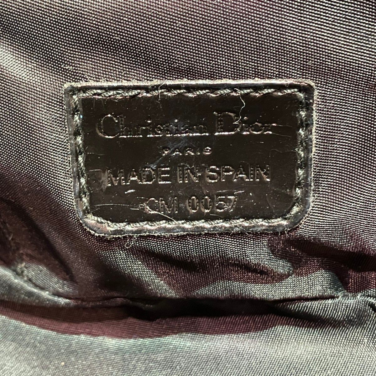Christian Dior Trotter Canvas Pouch