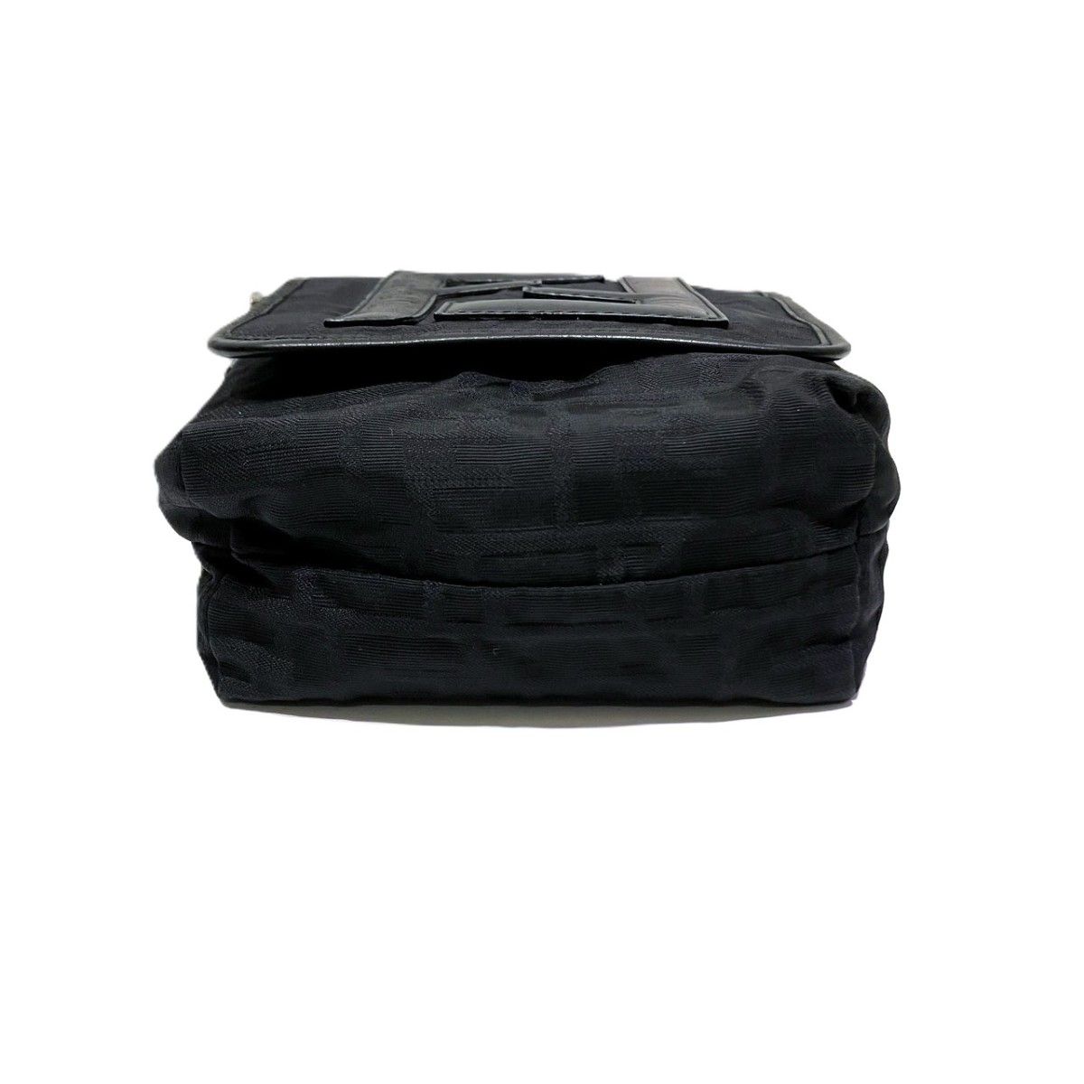 Fendi Zucca Canvas Shoulder Bag