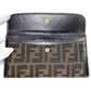 Fendi Zucca Canvas Leather Long Wallet