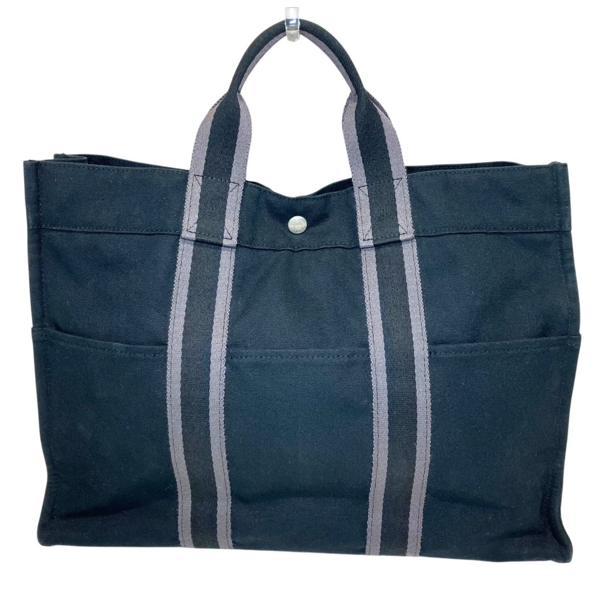 Hermes Herbag Toile Tote Bag