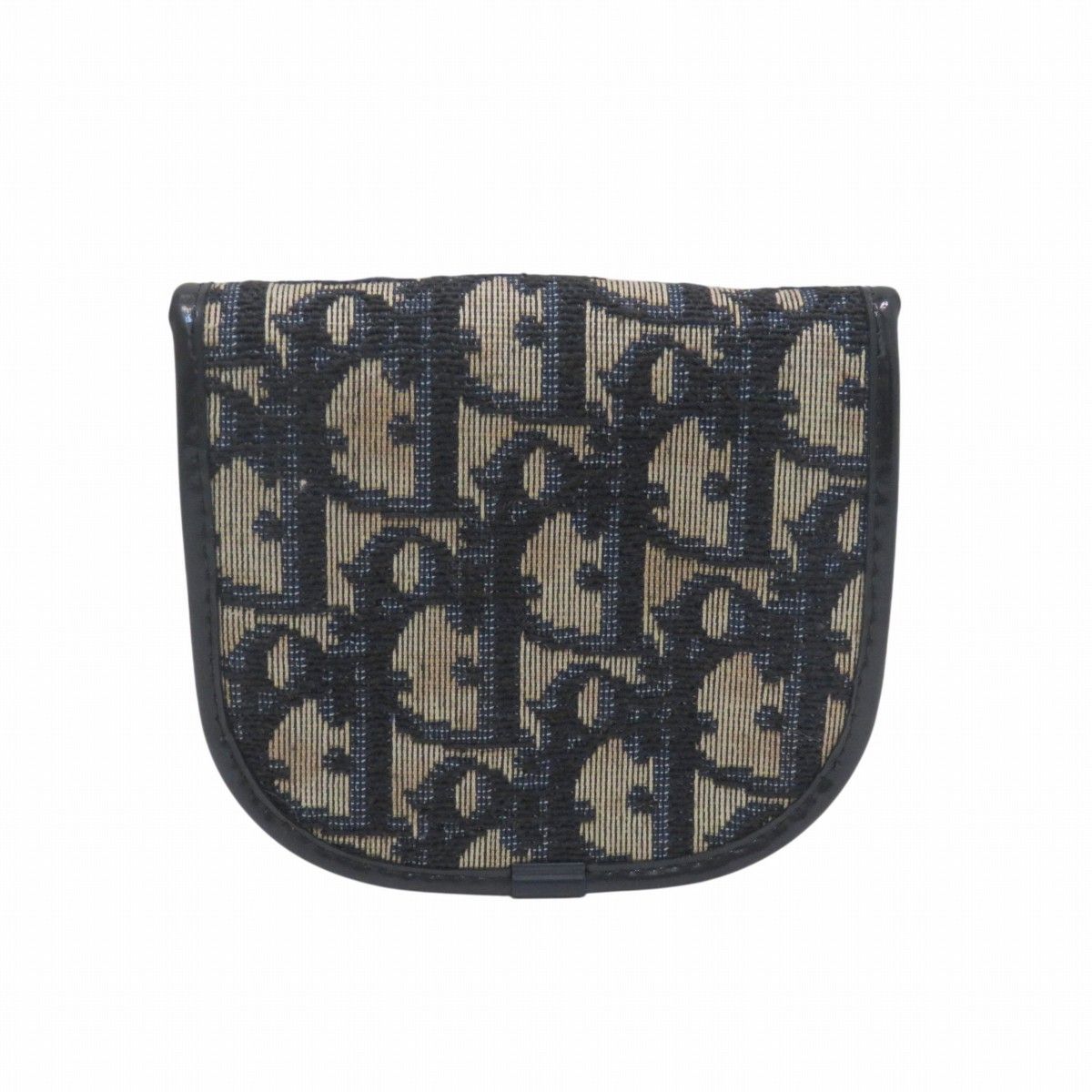 Christian Dior Trotter Canvas Leather Coin Case