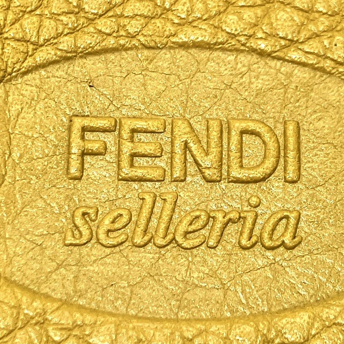 Fendi Selleria Leather Long Wallet