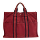 Hermes Fourre Tout MM Canvas Handbag