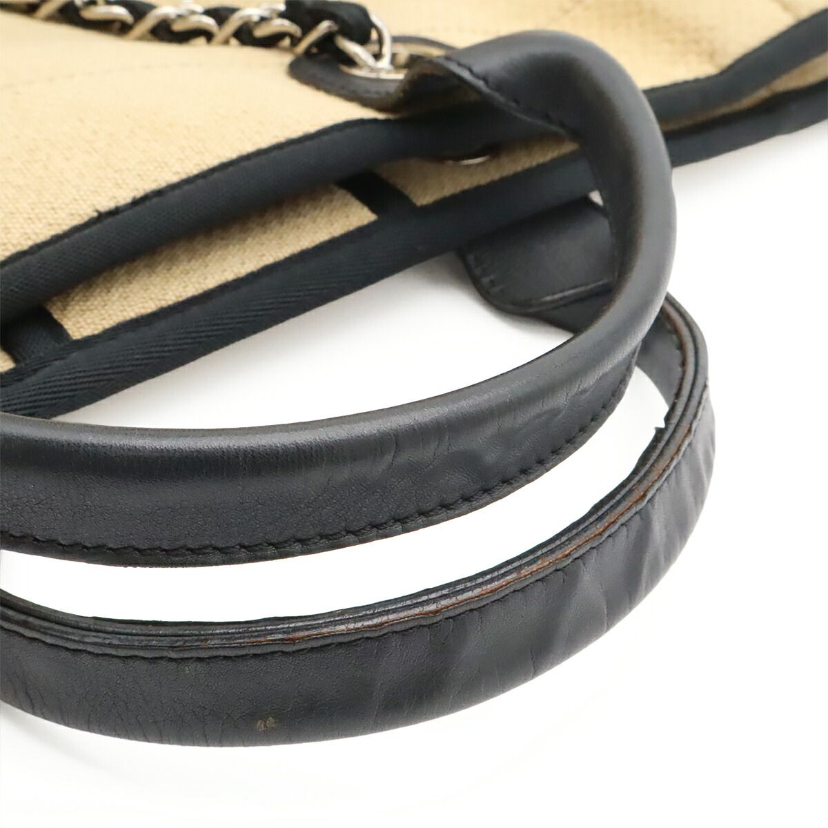 Chanel Deauville Canvas 2way Tote Bag