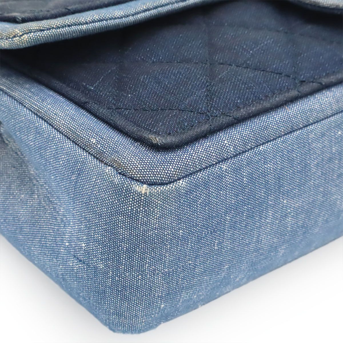Chanel Matelasse Denim 2way Shoulder Bag
