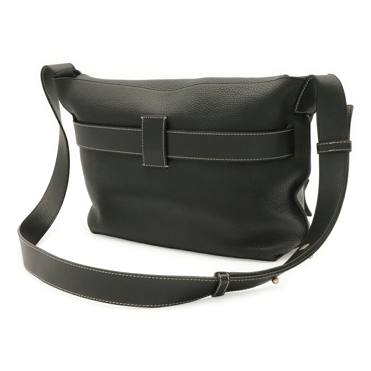 Loewe Anagram Leather Shoulder Bag
