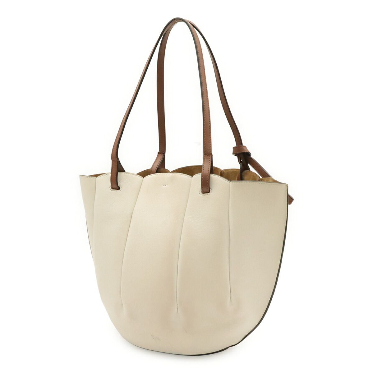 Loewe Shell Leather Tote Bag