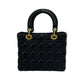 Christian Dior Lady Dior Leather 2way Handbag