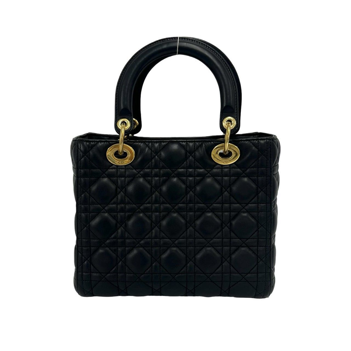 Christian Dior Lady Dior Leather 2way Handbag
