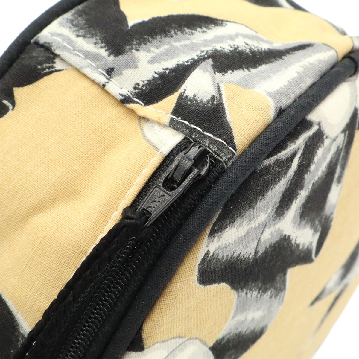 Chanel Camellia Canvas Pouch