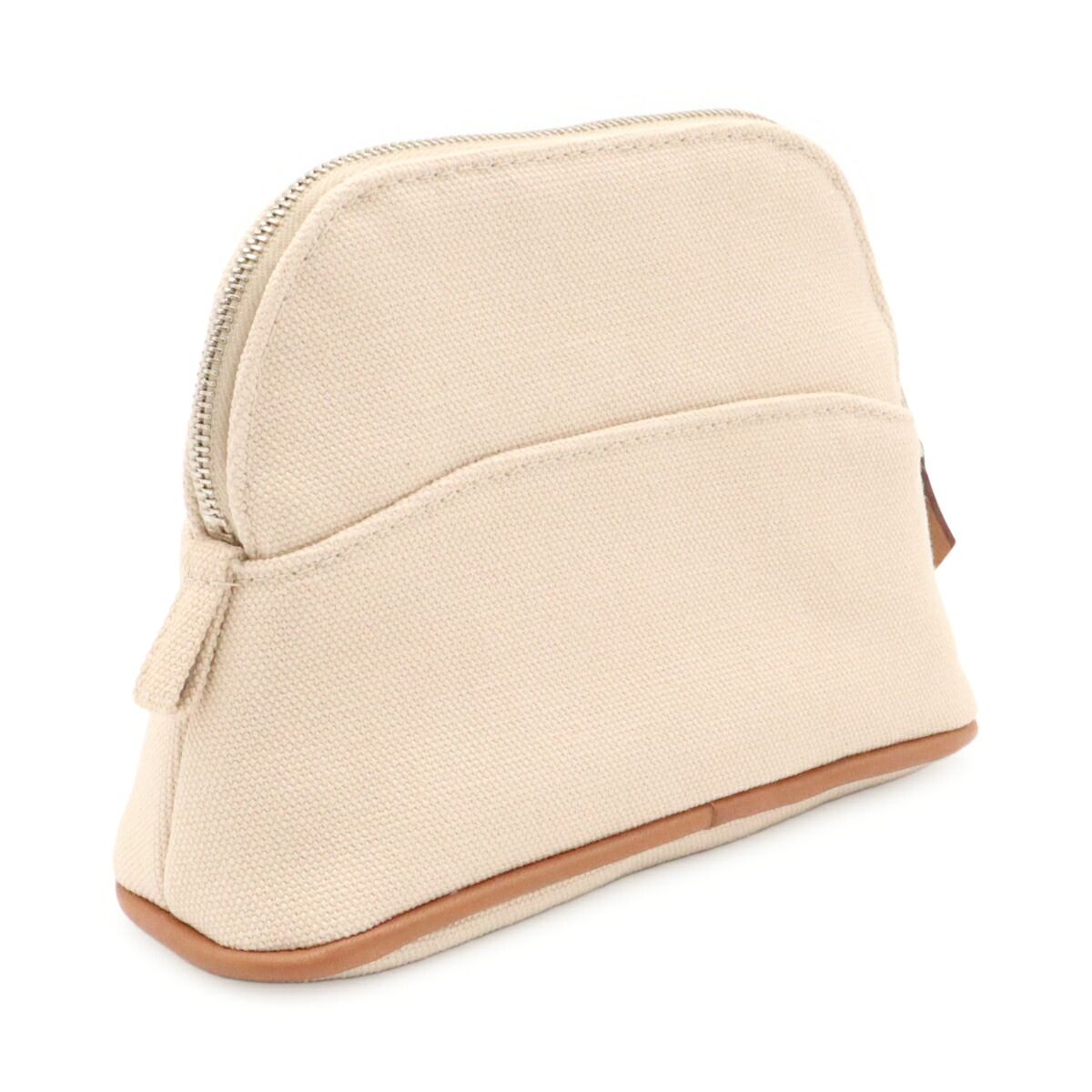Hermes Bolide16 Cotton Canvas Pouch