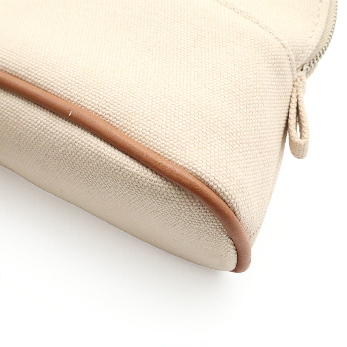 Hermes Bolide16 Cotton Canvas Pouch