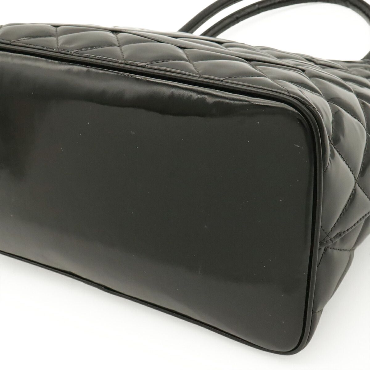 Chanel Matelasse Patent Leather Tote Bag