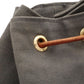 Hermes Polochon MM Canvas Leather Shoulder Bag