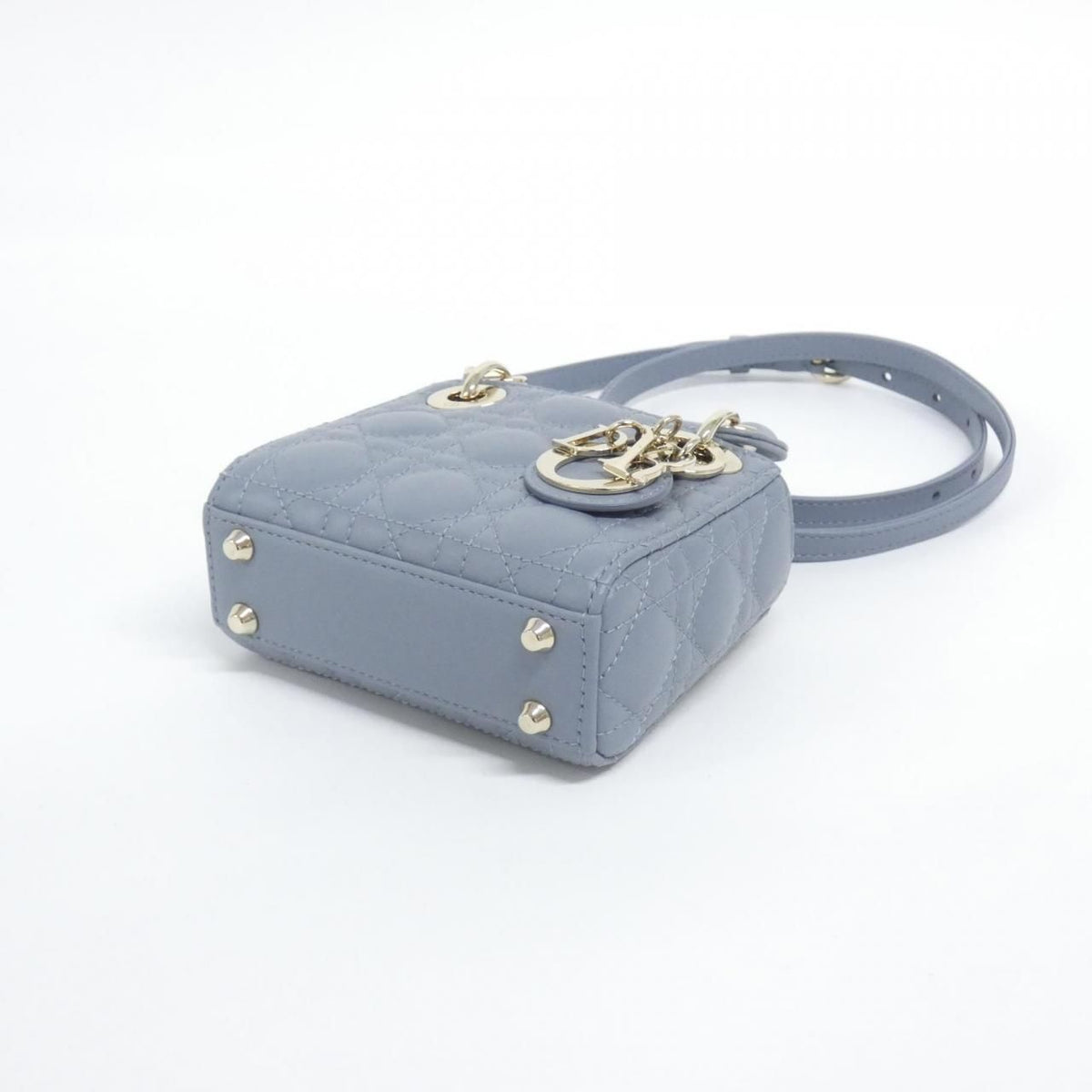 Christian Dior Lady Dior Lambskin Micro Bag