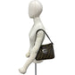 Fendi Zucca Canvas Leather Shoulder Bag