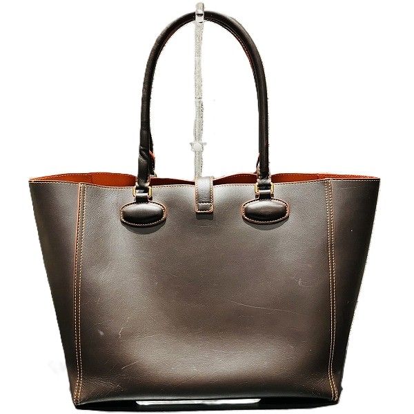 Loewe Leo Leather Tote Bag