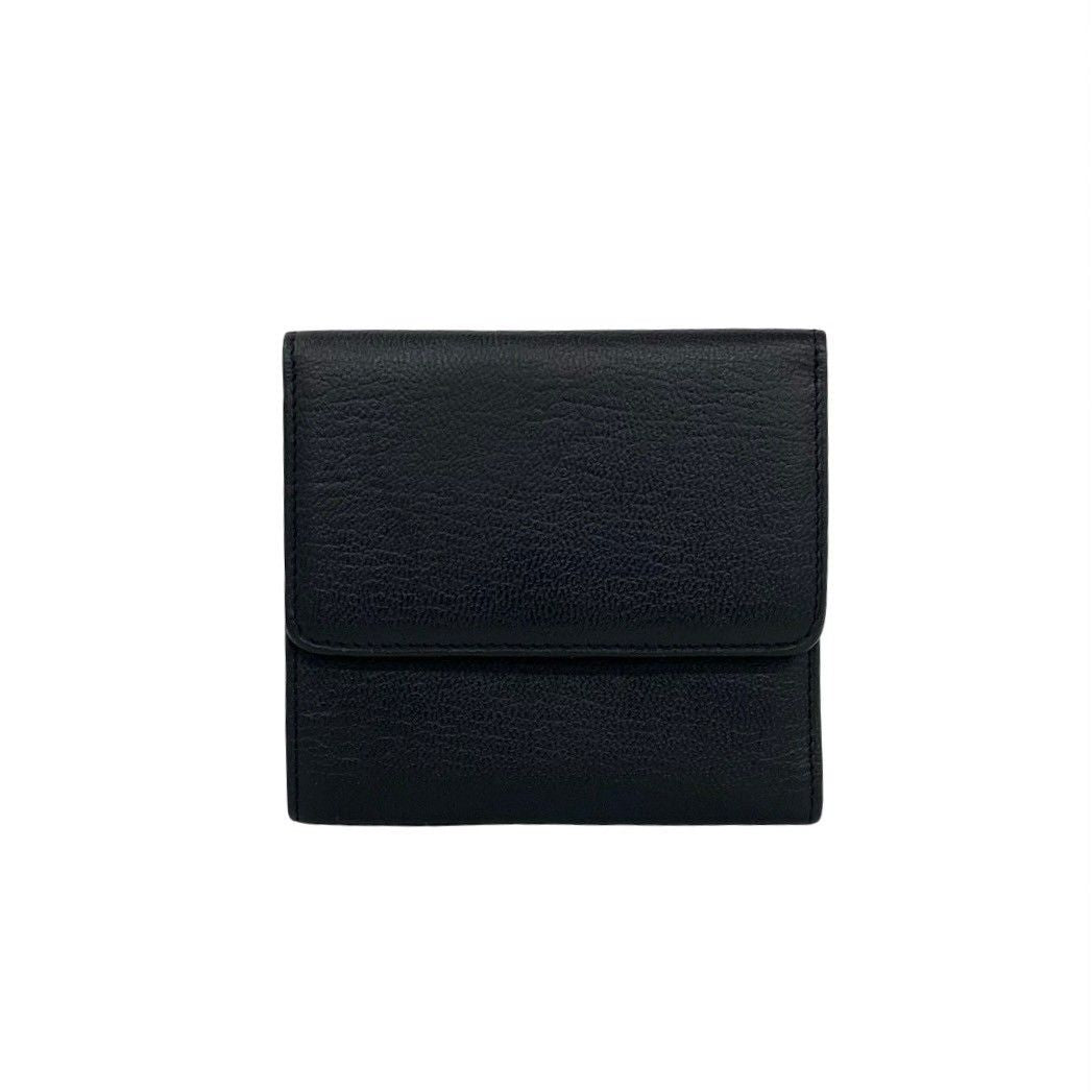 Chanel Leather Trifold Wallet