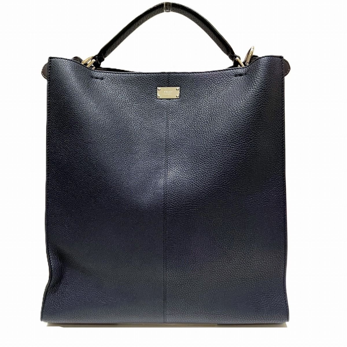 Fendi Peekaboo X-Lite Fit Leather Shoulder Bag