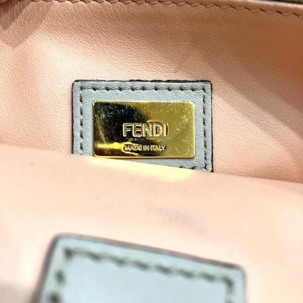 Fendi Petit 2Jours Leather Handbag