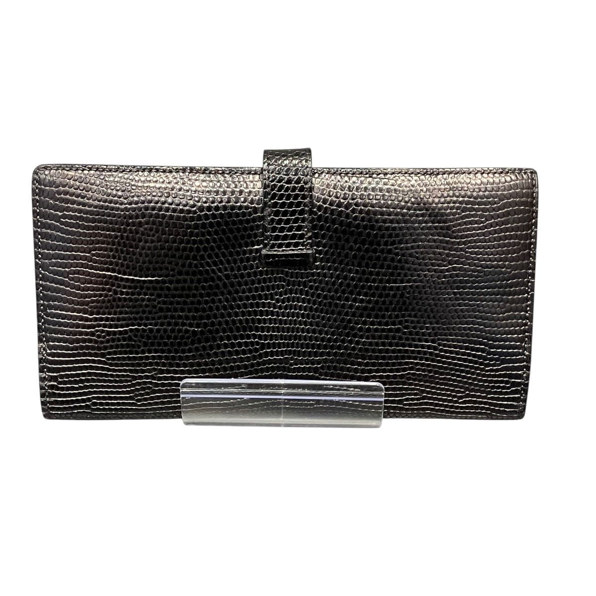 Hermes Lizard Long Wallet