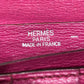 Hermes Lizard Long Wallet
