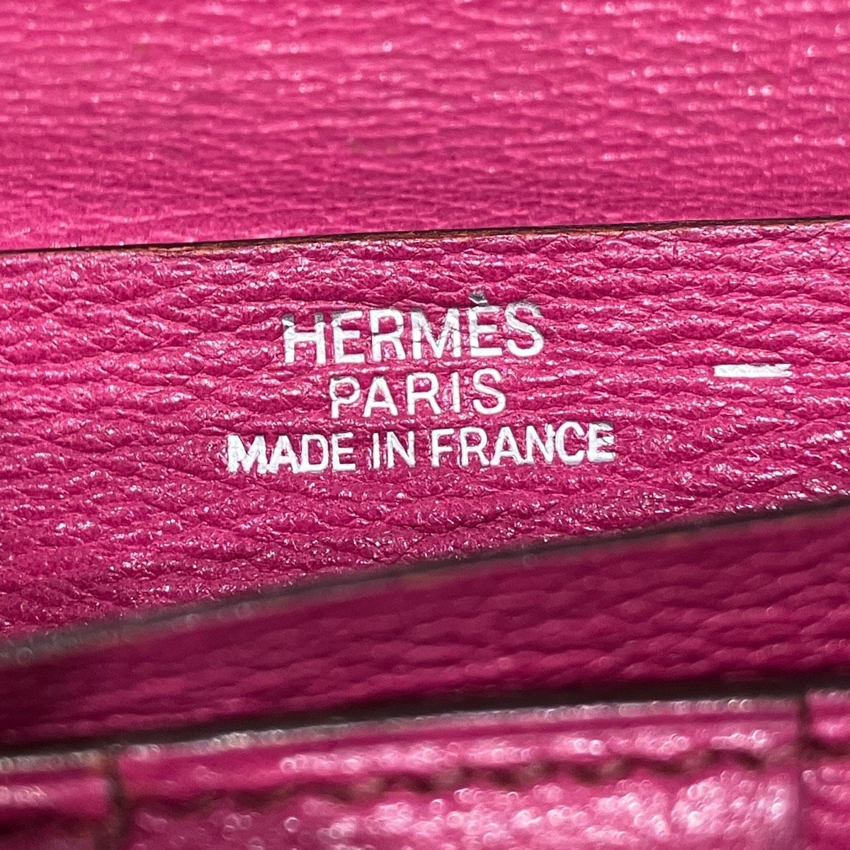 Hermes Lizard Long Wallet
