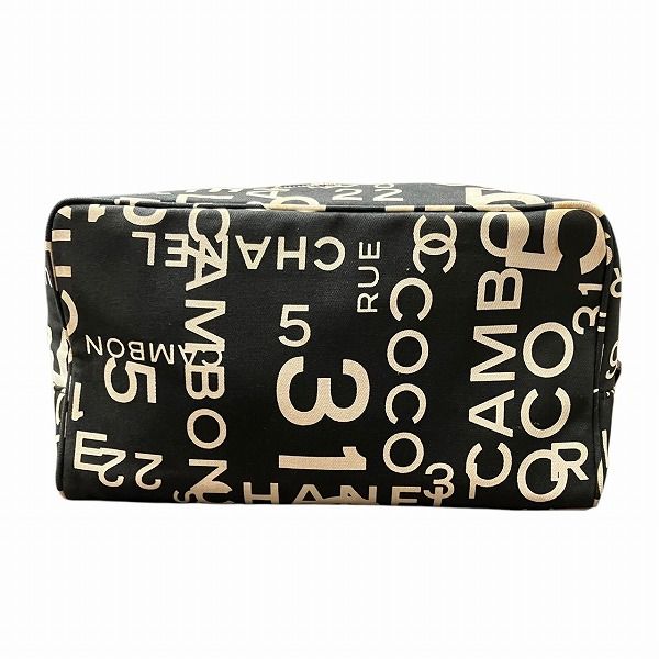 Chanel By The Sea Canvas Pouch