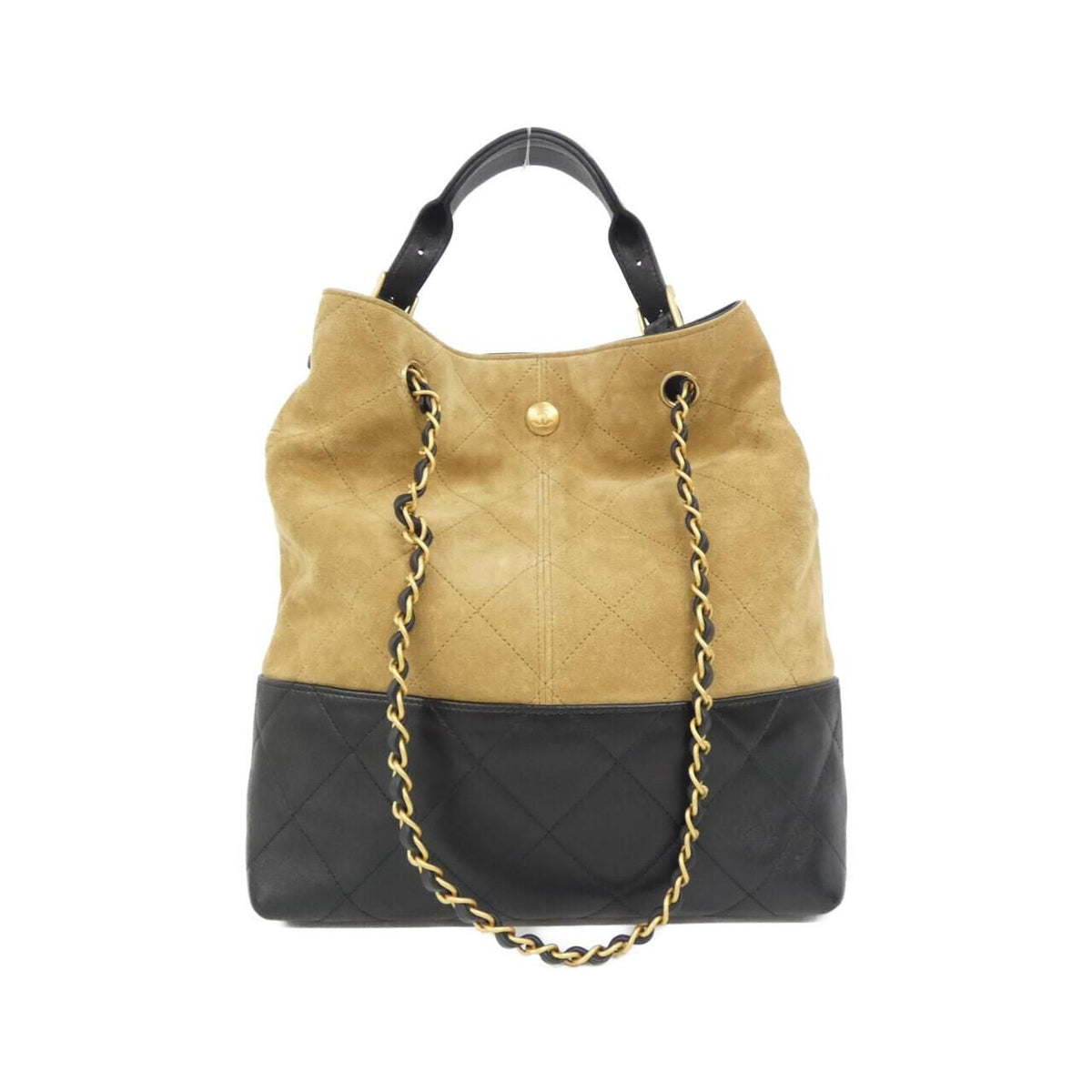 Chanel Suede Lambskin Tote Bag