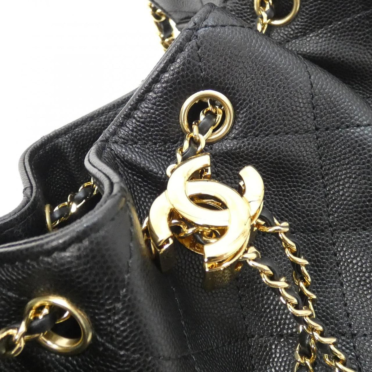 Chanel Caviar Skin Shoulder Bag