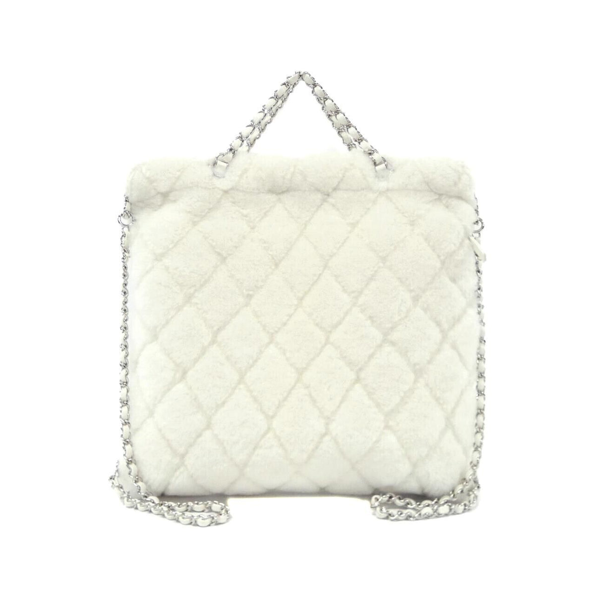 Chanel Shearling Backpack