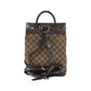 Louis Vuitton Damier Soho Coated Canvas Backpack