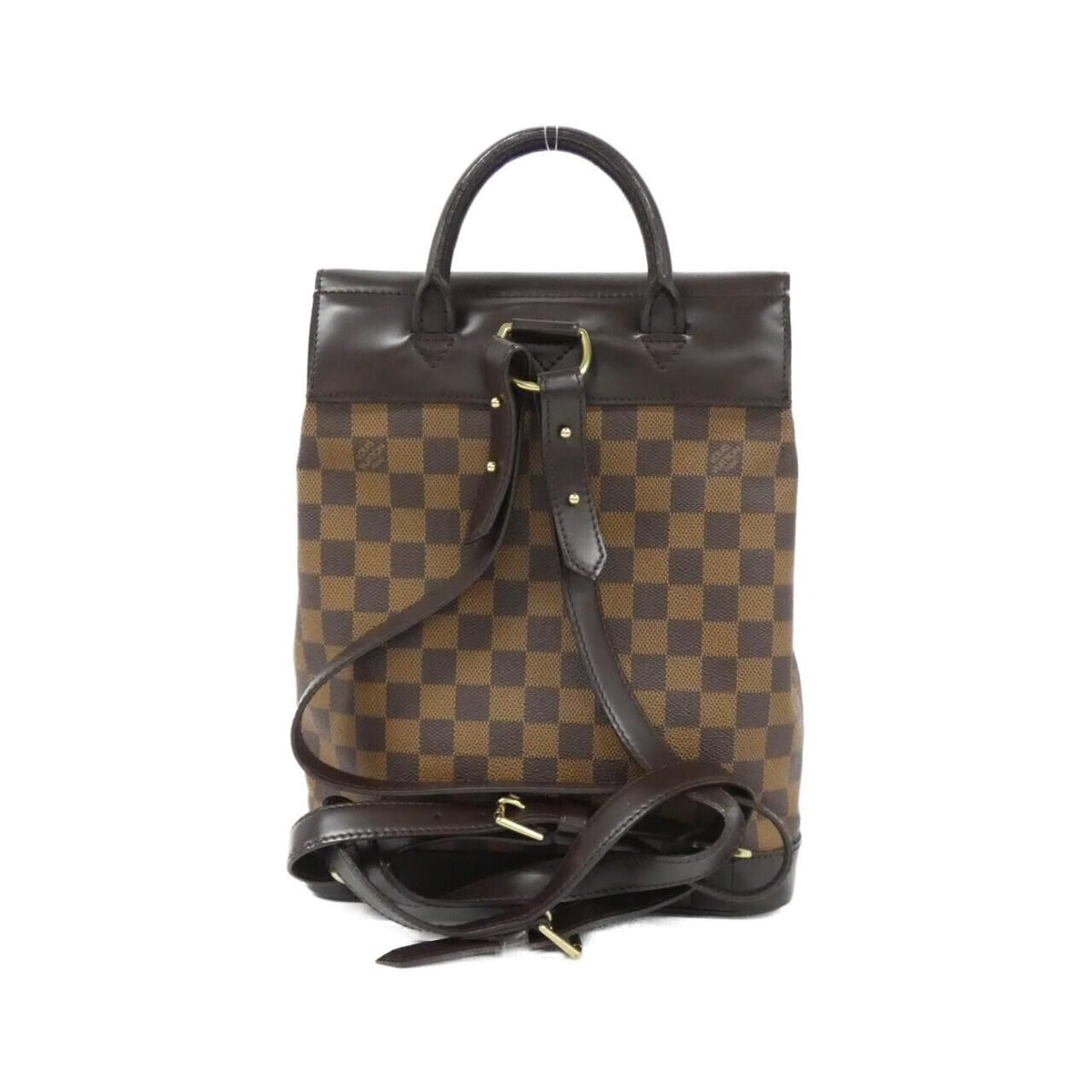 Louis Vuitton Damier Soho Coated Canvas Backpack