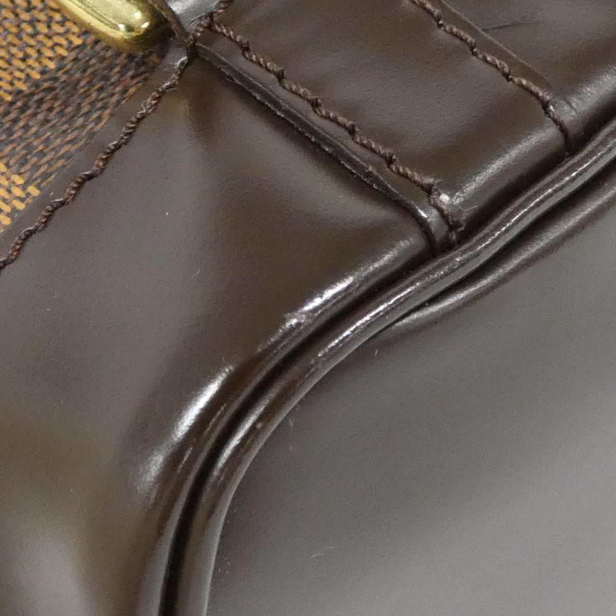 Louis Vuitton Damier Soho Coated Canvas Backpack